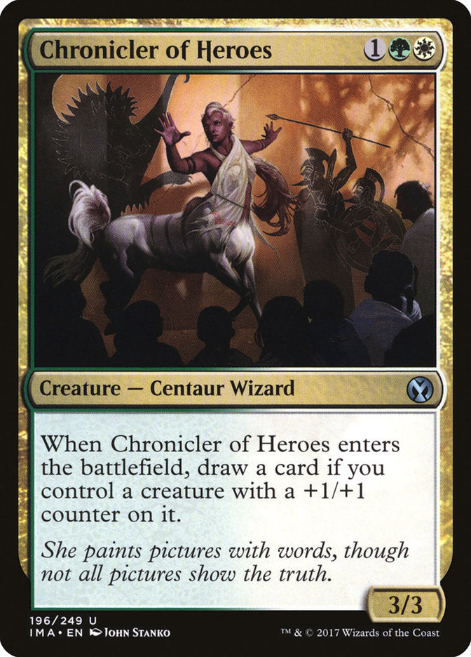 Chronicler of Heroes [Iconic Masters] | Good Games Morley