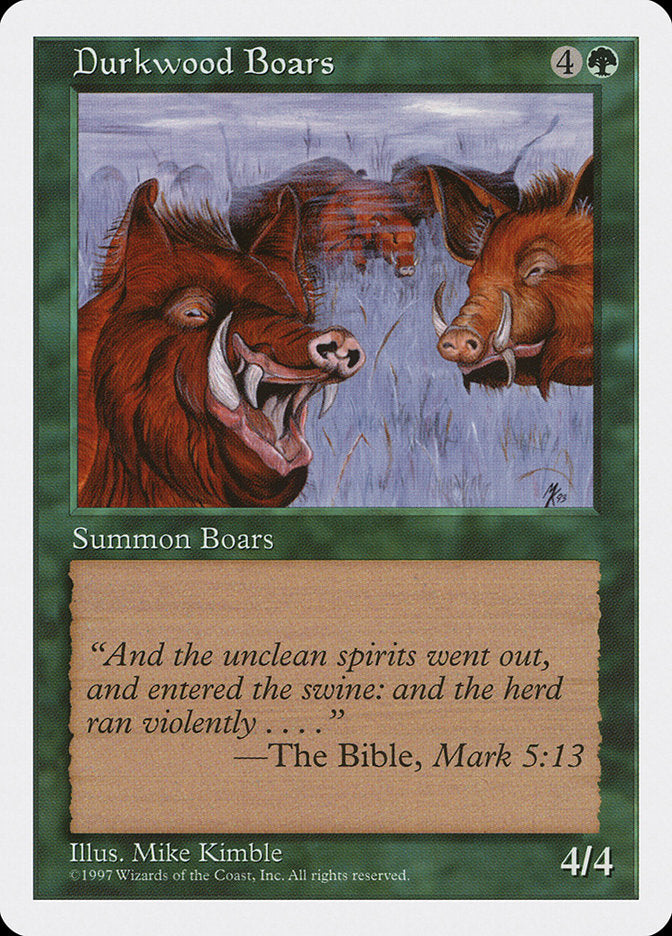 Durkwood Boars [Fifth Edition] | Good Games Morley