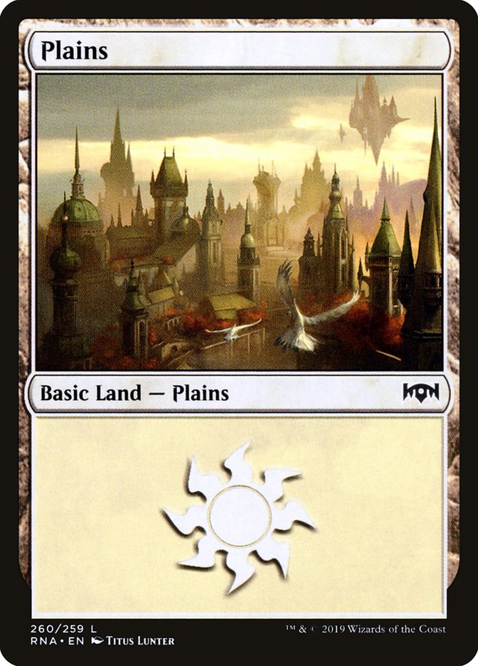 Plains (260) [Ravnica Allegiance] | Good Games Morley
