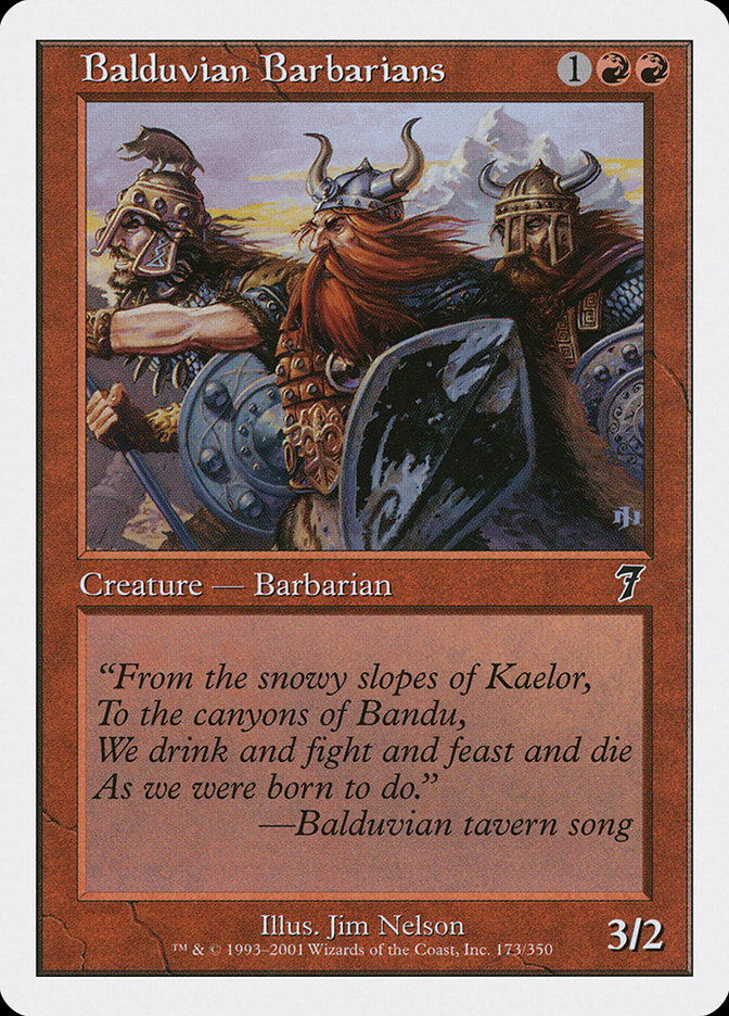 Balduvian Barbarians [Seventh Edition] | Good Games Morley
