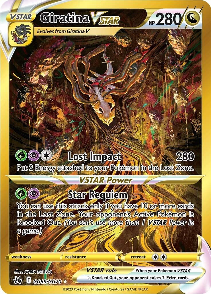 Giratina VSTAR (GG69/GG70) (Secret) [Sword & Shield: Crown Zenith] | Good Games Morley