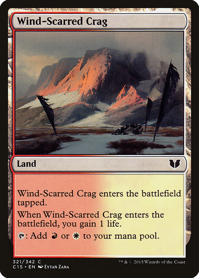 Wind-Scarred Crag [Commander 2015] | Good Games Morley
