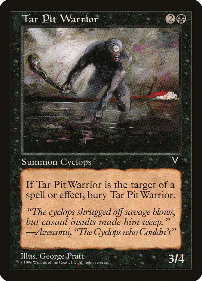 Tar Pit Warrior [Visions] | Good Games Morley