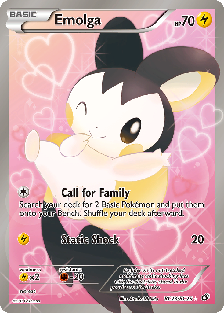 Emolga (RC23/RC25) [Black & White: Legendary Treasures] | Good Games Morley