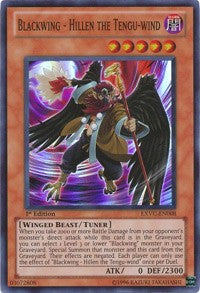 Blackwing - Hillen the Tengu-wind [EXVC-EN008] Super Rare | Good Games Morley