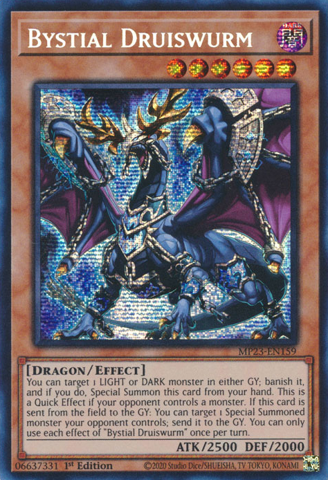 Bystial Druiswurm [MP23-EN159] Prismatic Secret Rare | Good Games Morley
