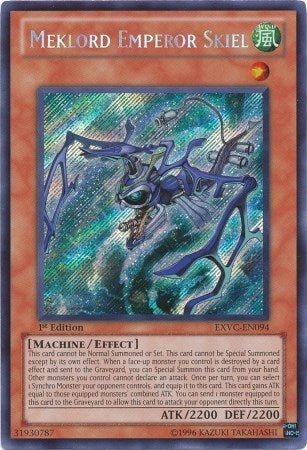 Meklord Emperor Skiel [EXVC-EN094] Secret Rare | Good Games Morley
