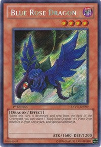 Blue Rose Dragon [EXVC-EN099] Secret Rare | Good Games Morley