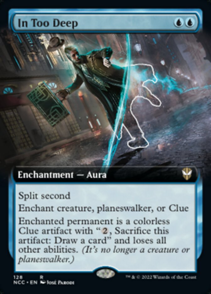 In Too Deep (Extended Art) [Streets of New Capenna Commander] | Good Games Morley