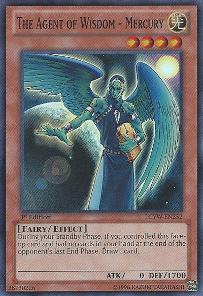 The Agent of Wisdom - Mercury [LCYW-EN252] Super Rare | Good Games Morley