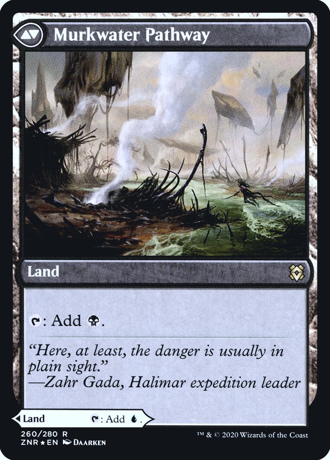 Clearwater Pathway // Murkwater Pathway [Zendikar Rising Prerelease Promos] | Good Games Morley