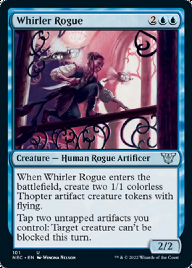 Whirler Rogue [Kamigawa: Neon Dynasty Commander] | Good Games Morley