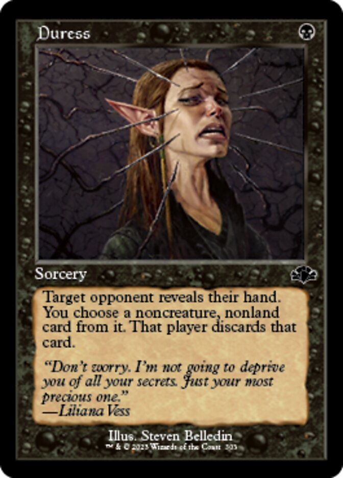 Duress (Retro) [Dominaria Remastered] | Good Games Morley
