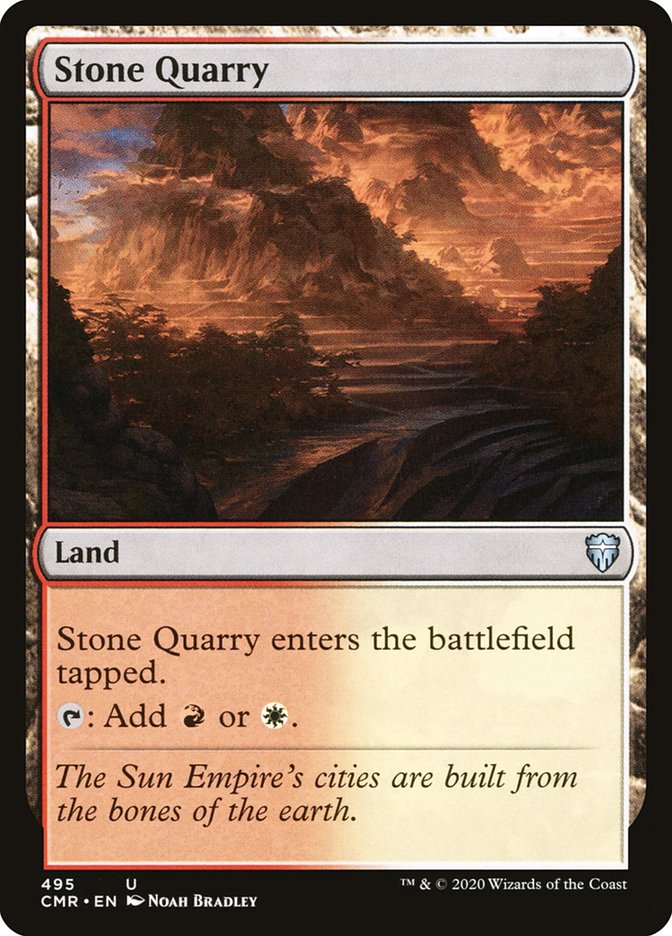 Stone Quarry [Commander Legends] | Good Games Morley