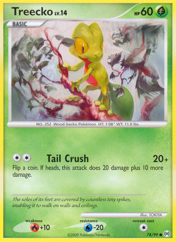 Treecko (78/99) [Platinum: Arceus] | Good Games Morley