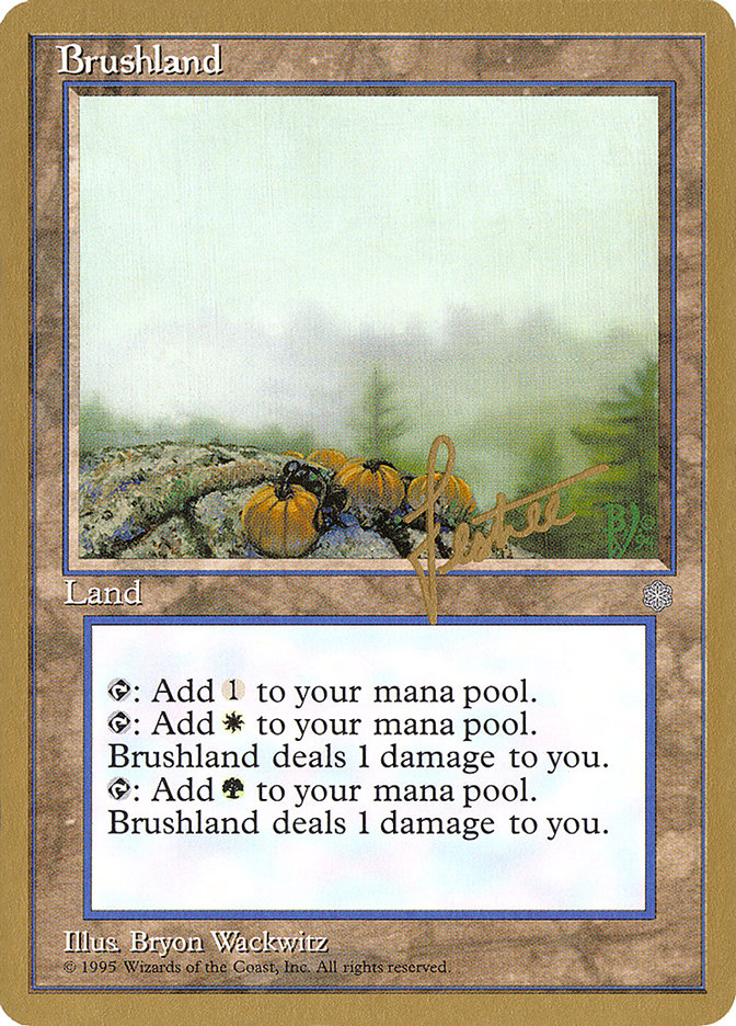 Brushland (Bertrand Lestree) [Pro Tour Collector Set] | Good Games Morley