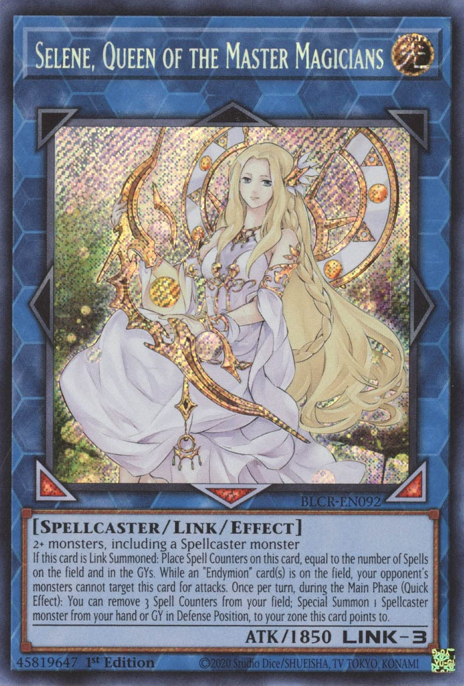 Selene, Queen of the Master Magicians [BLCR-EN092] Secret Rare | Good Games Morley