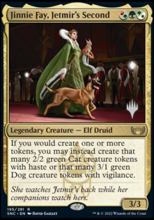 Jinnie Fay, Jetmir's Second (Promo Pack) [Streets of New Capenna Promos] | Good Games Morley