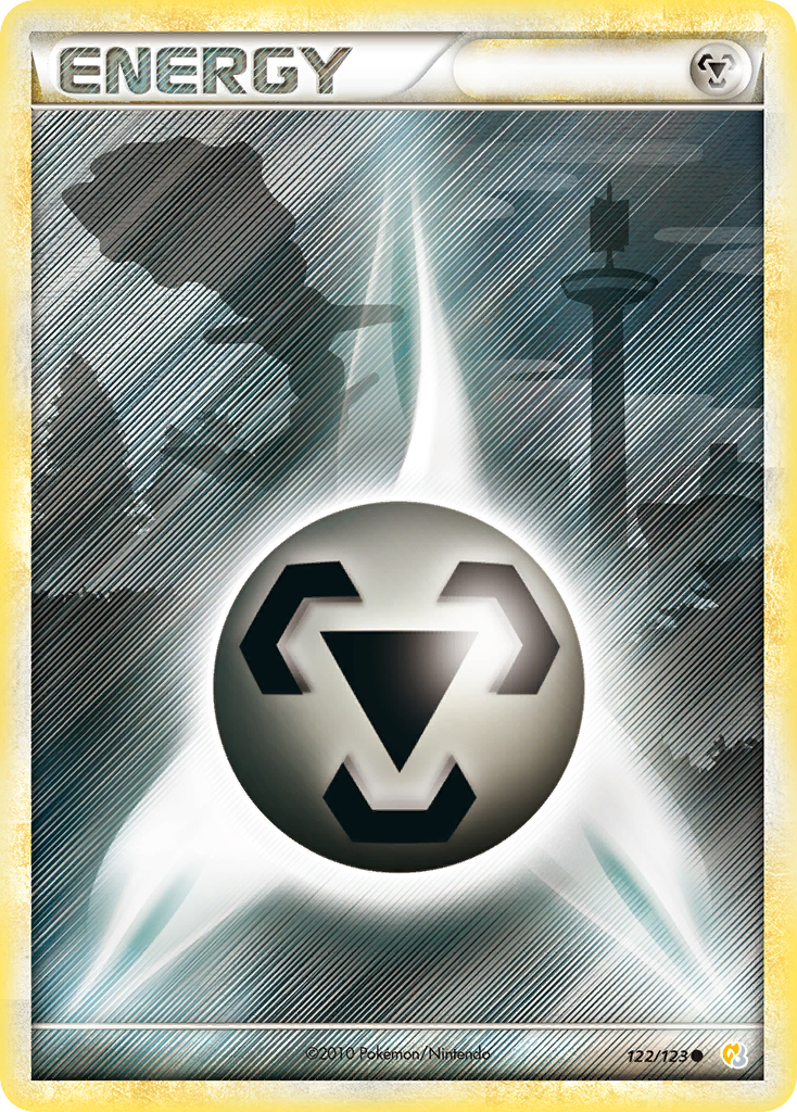 Metal Energy (122/123) [HeartGold & SoulSilver: Base Set] | Good Games Morley