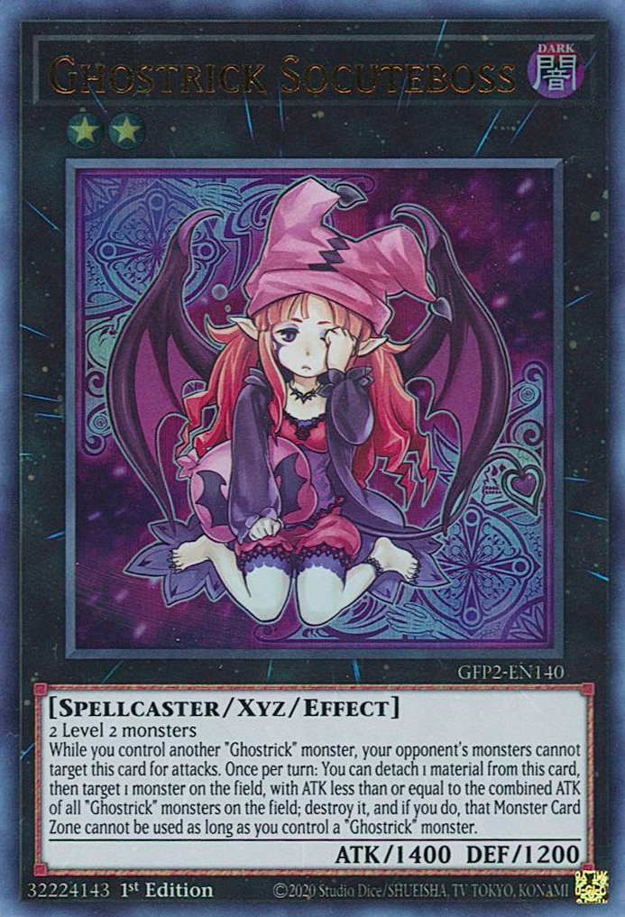 Ghostrick Socuteboss [GFP2-EN140] Ultra Rare | Good Games Morley