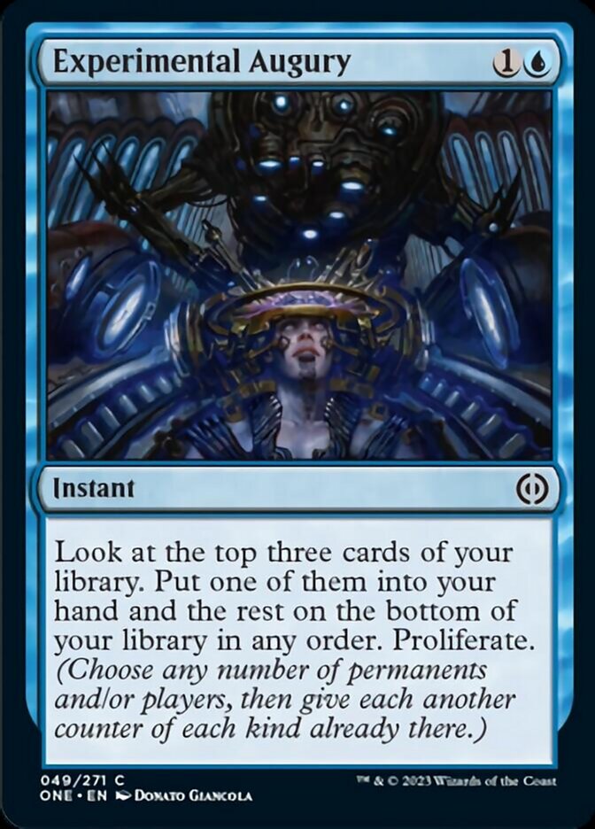Experimental Augury [Phyrexia: All Will Be One] | Good Games Morley