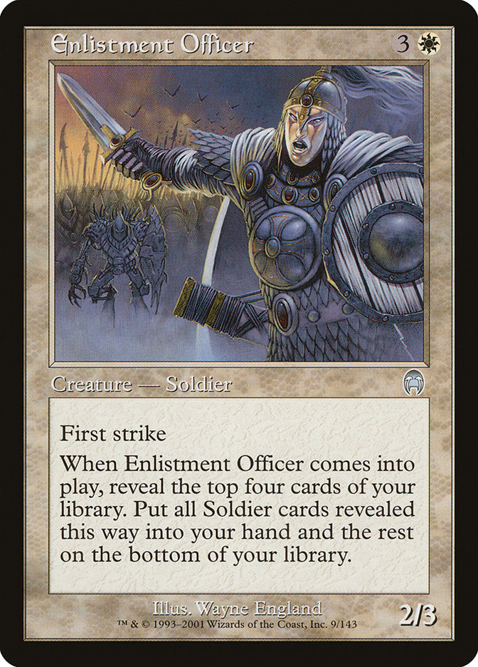 Enlistment Officer [Apocalypse] | Good Games Morley