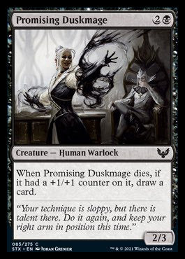 Promising Duskmage [Strixhaven: School of Mages] | Good Games Morley