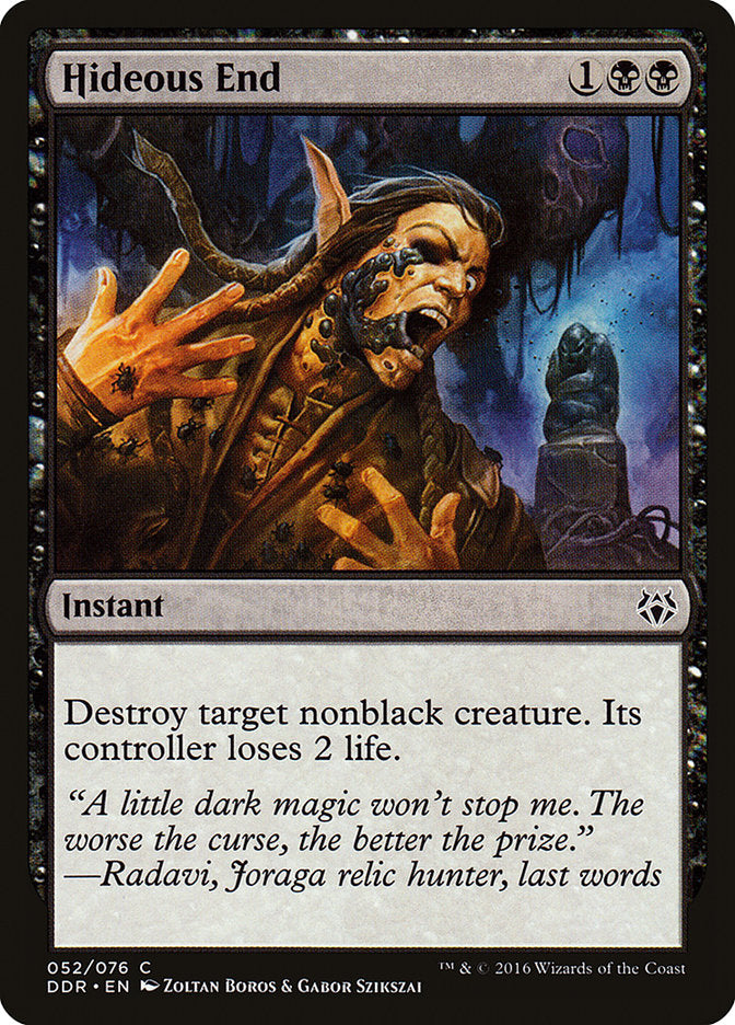 Hideous End [Duel Decks: Nissa vs. Ob Nixilis] | Good Games Morley