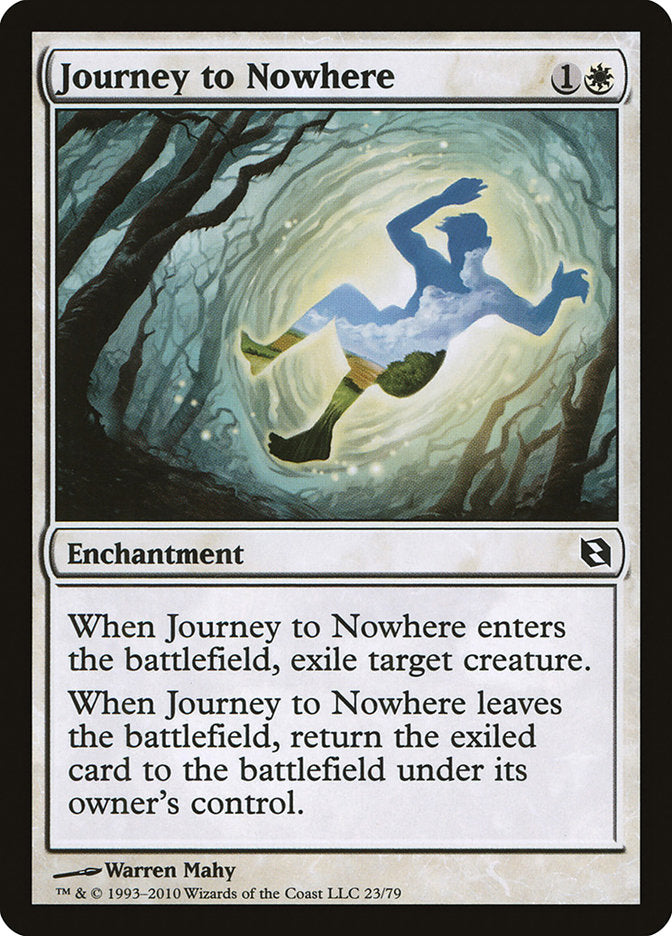 Journey to Nowhere [Duel Decks: Elspeth vs. Tezzeret] | Good Games Morley