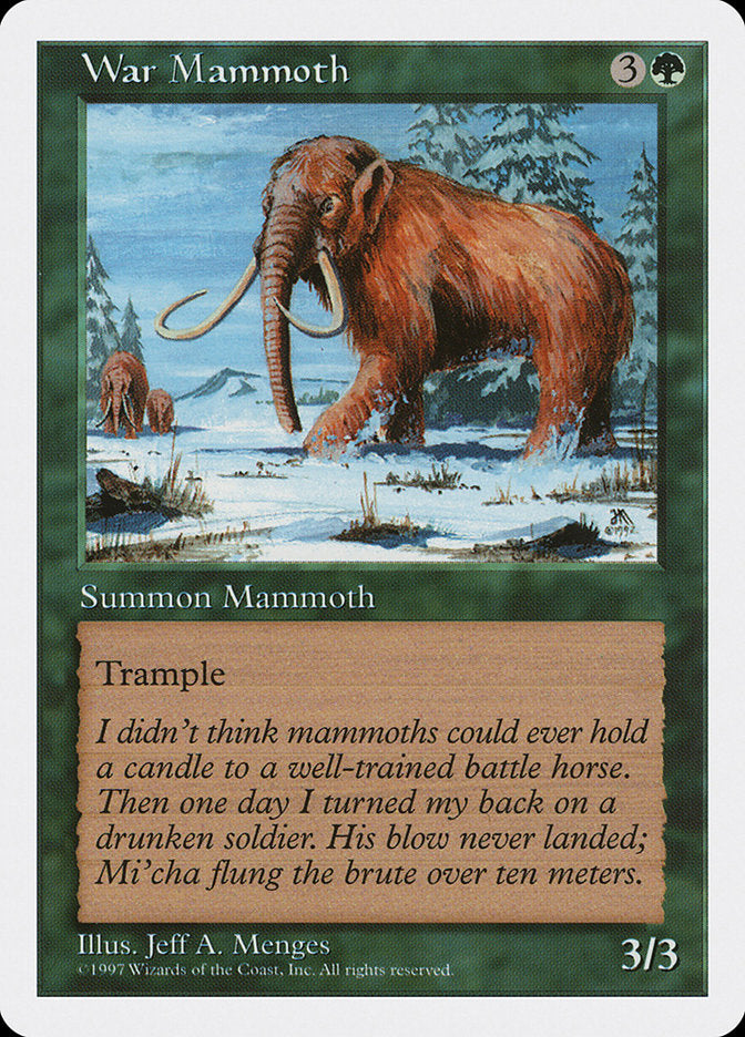 War Mammoth [Fifth Edition] | Good Games Morley