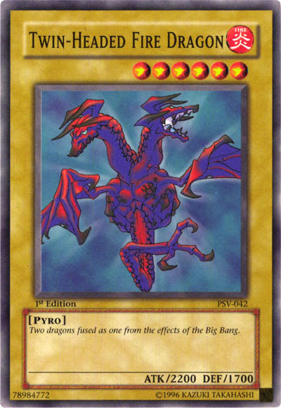 Twin-Headed Fire Dragon [PSV-042] Common | Good Games Morley