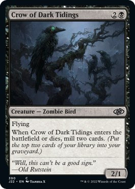 Crow of Dark Tidings [Jumpstart 2022] | Good Games Morley