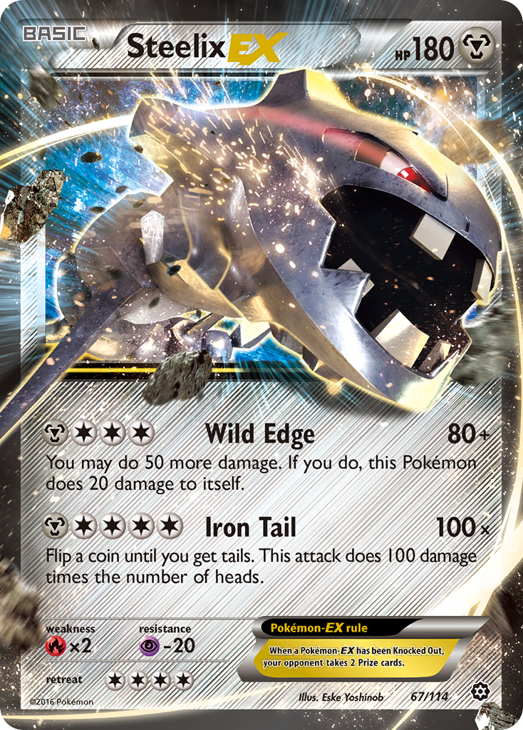Steelix EX (67/114) [XY: Steam Siege] | Good Games Morley