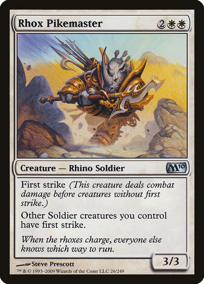 Rhox Pikemaster [Magic 2010] | Good Games Morley