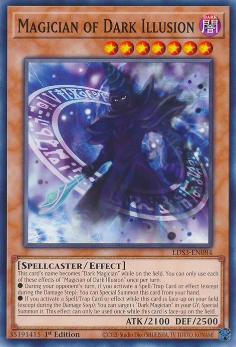 Magician of Dark Illusion [LDS3-EN084] Common | Good Games Morley