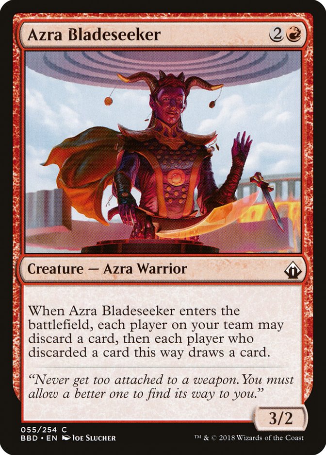 Azra Bladeseeker [Battlebond] | Good Games Morley