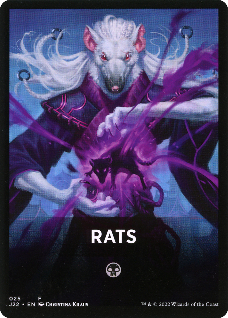 Rats Theme Card [Jumpstart 2022 Front Cards] | Good Games Morley