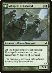 Villagers of Estwald // Howlpack of Estwald [Innistrad] | Good Games Morley