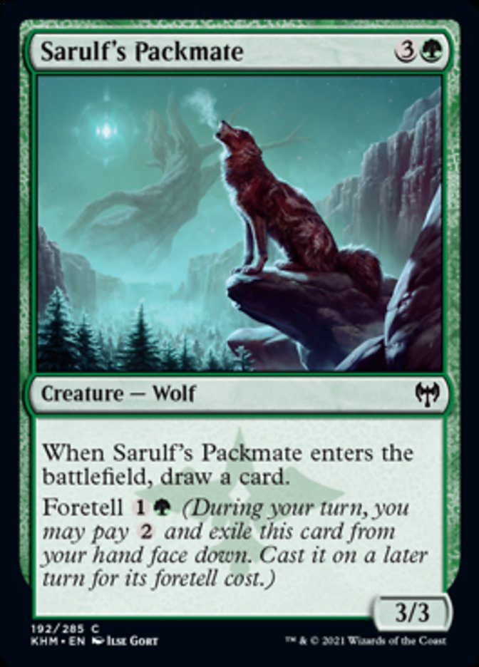 Sarulf's Packmate [Kaldheim] | Good Games Morley