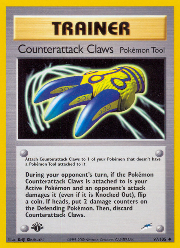 Counterattack Claws (97/105) [Neo Destiny 1st Edition] | Good Games Morley