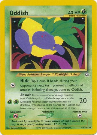 Oddish (68/111) [Neo Genesis Unlimited] | Good Games Morley
