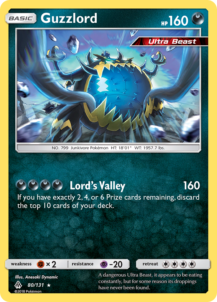 Guzzlord (80/131) [Sun & Moon: Forbidden Light] | Good Games Morley