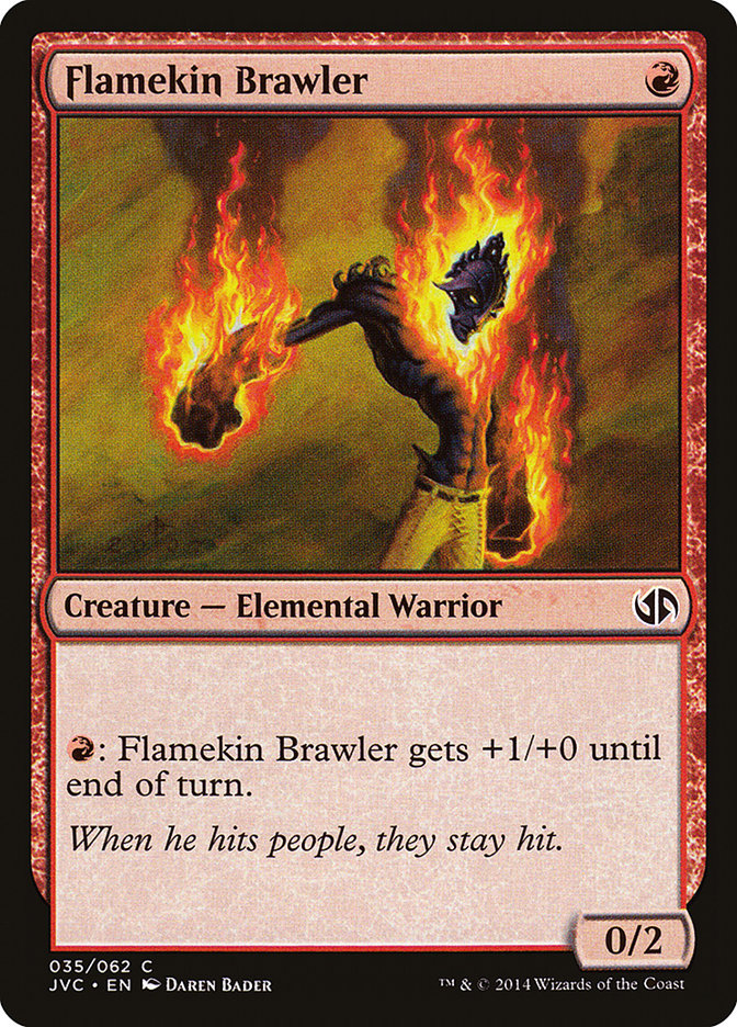 Flamekin Brawler [Duel Decks Anthology] | Good Games Morley