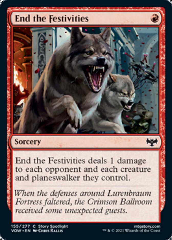 End the Festivities [Innistrad: Crimson Vow] | Good Games Morley