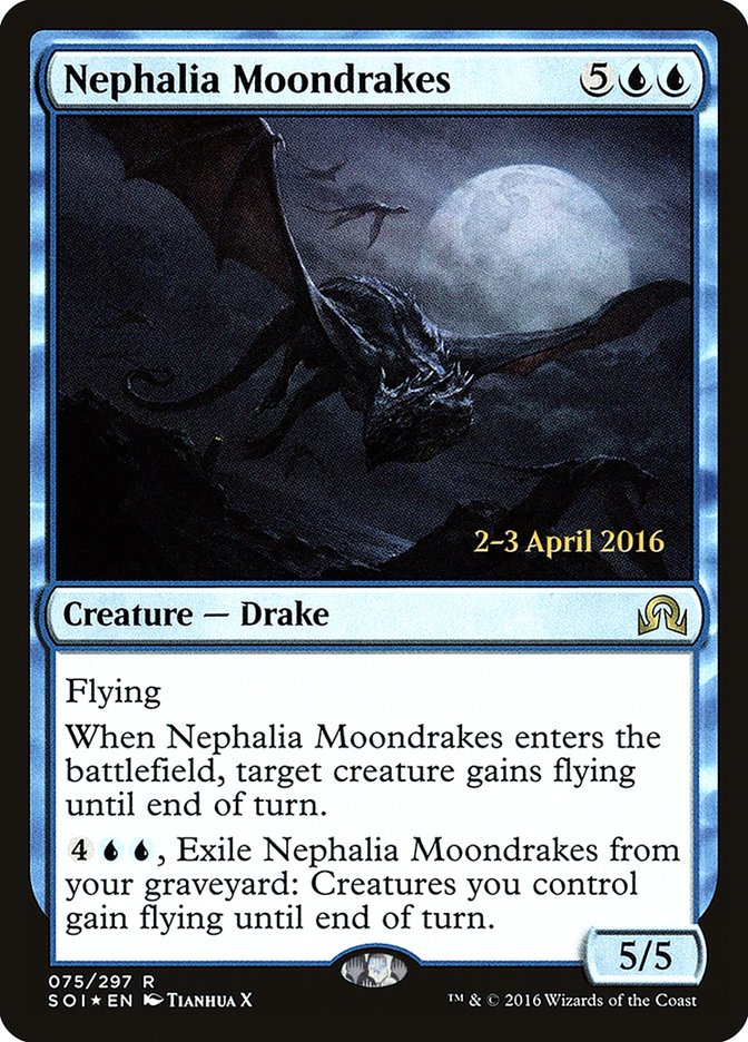Nephalia Moondrakes [Shadows over Innistrad Prerelease Promos] | Good Games Morley