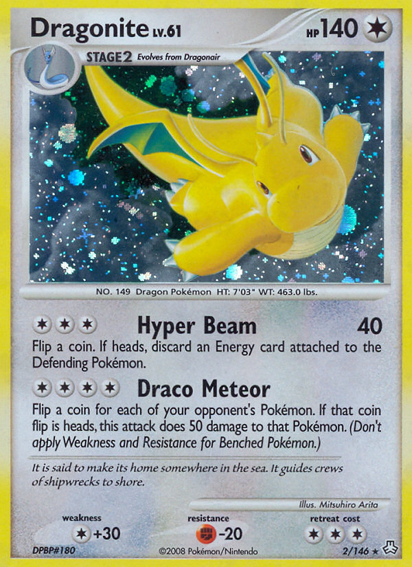 Dragonite (2/146) [Diamond & Pearl: Legends Awakened] | Good Games Morley
