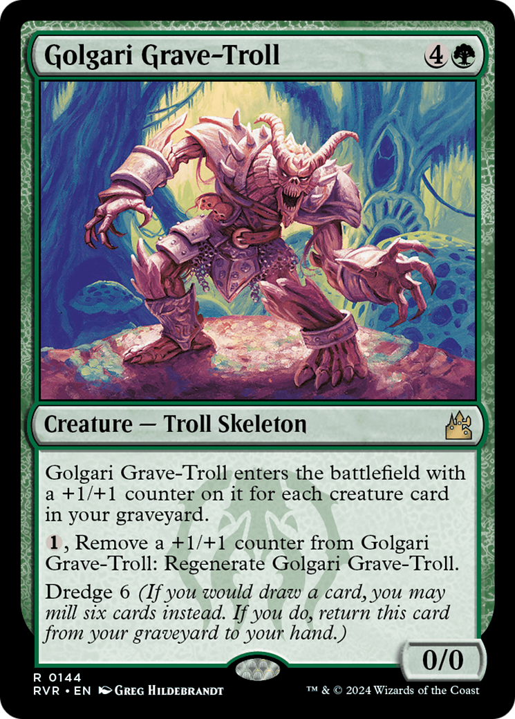 Golgari Grave-Troll [Ravnica Remastered] | Good Games Morley