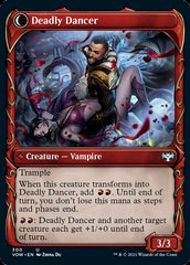 Alluring Suitor // Deadly Dancer (Showcase Fang Frame) [Innistrad: Crimson Vow] | Good Games Morley
