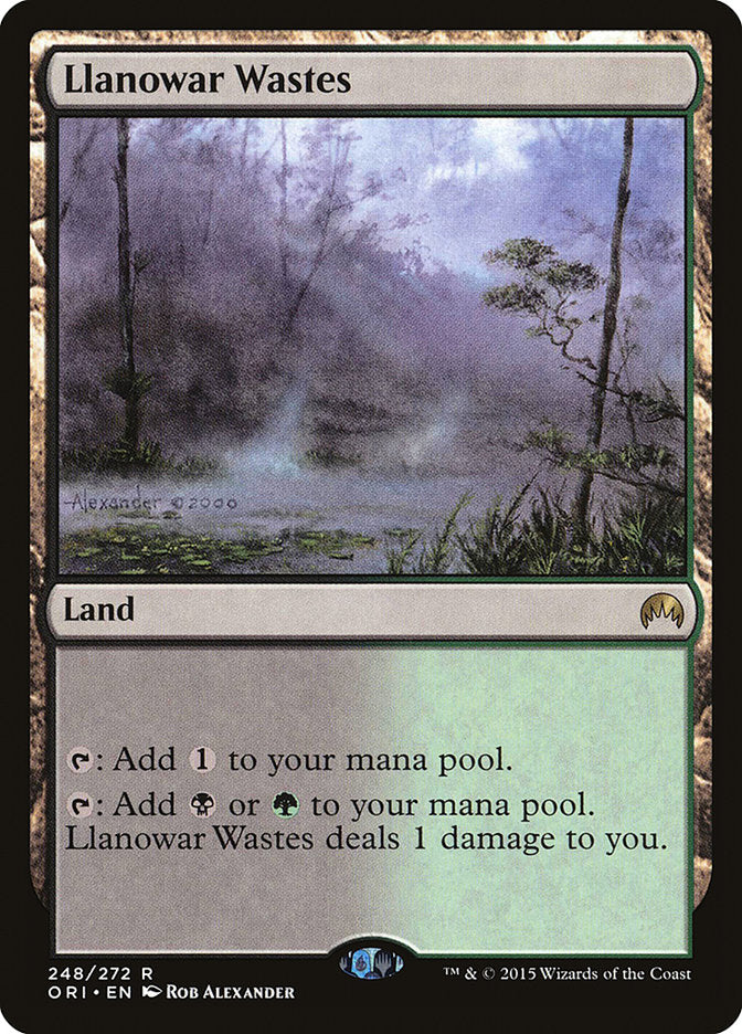 Llanowar Wastes [Magic Origins] | Good Games Morley
