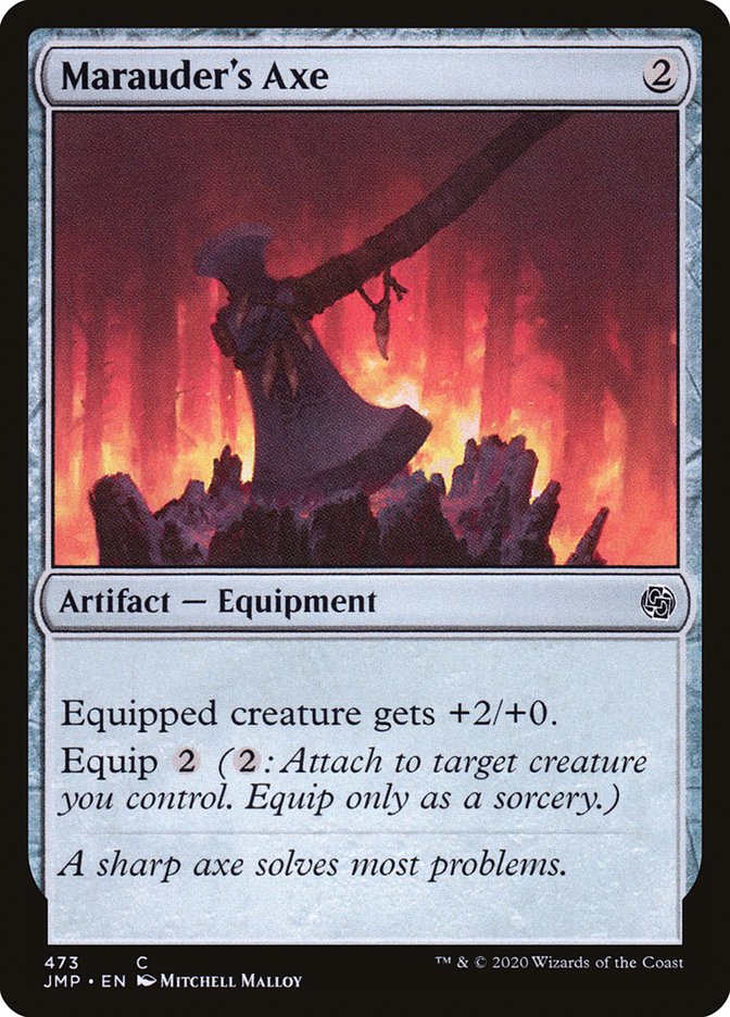 Marauder's Axe [Jumpstart] | Good Games Morley